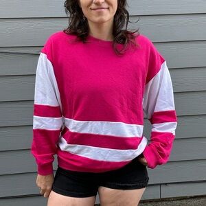 Pink & White Honors 90s Shirt